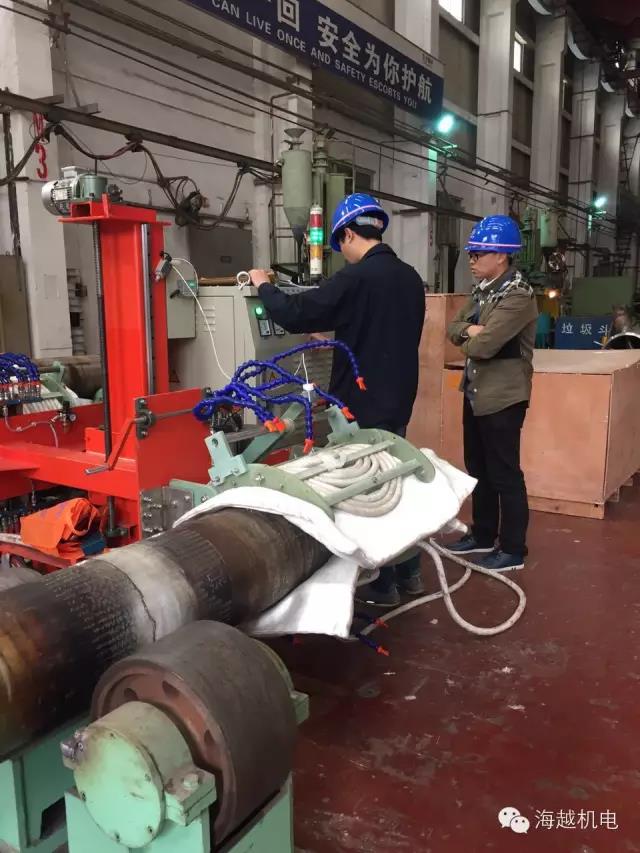 海越中頻高頻電磁感應(yīng)加熱設(shè)備在不同的行業(yè)、不同的工件、不同的工藝要求的應(yīng)用現(xiàn)場圖
